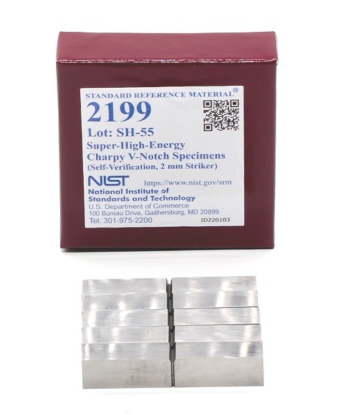 SRM 2199 超高能夏比 V 型缺口試樣(標(biāo)準(zhǔn)品)