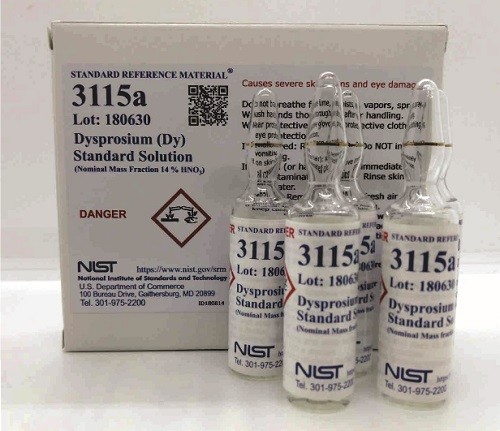 SRM 3115a - 鏑(Dy)標(biāo)準(zhǔn)溶液