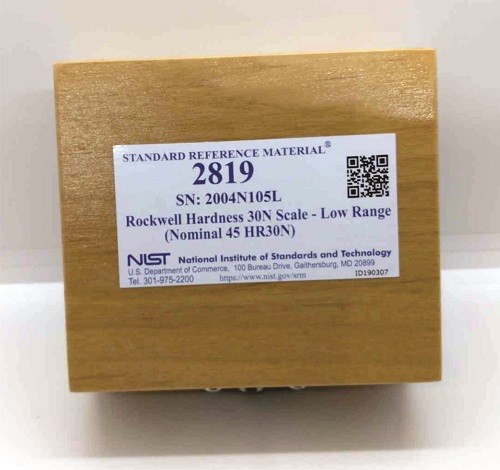 SRM 2819 - 洛氏硬度30N刻度-低量程(標(biāo)稱45 HR30N)