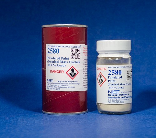 SRM 2580 - 粉狀油漆(標稱質(zhì)量分數(shù)為4%鉛)