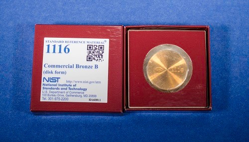 SRM 1116 - 光學發(fā)射和X射線光譜分析的商業(yè)青銅標準標準品