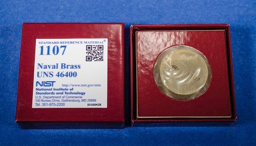 SRM 1107 - 海軍黃銅UNS 46400標(biāo)準(zhǔn)品