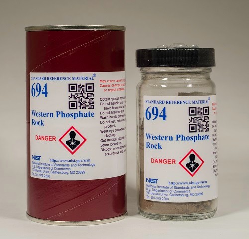 SRM 694 - 磷酸鹽巖，西部標(biāo)準(zhǔn)品