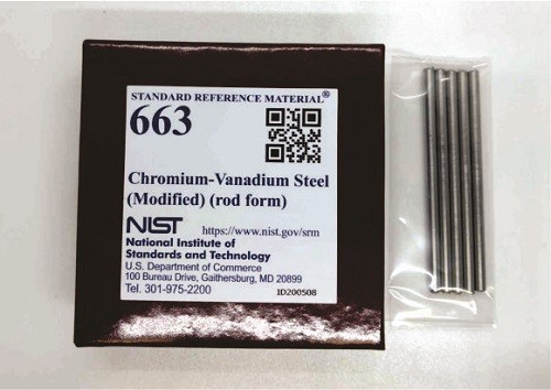 SRM 663 - 鉻釩鋼(改性)標(biāo)準(zhǔn)品
