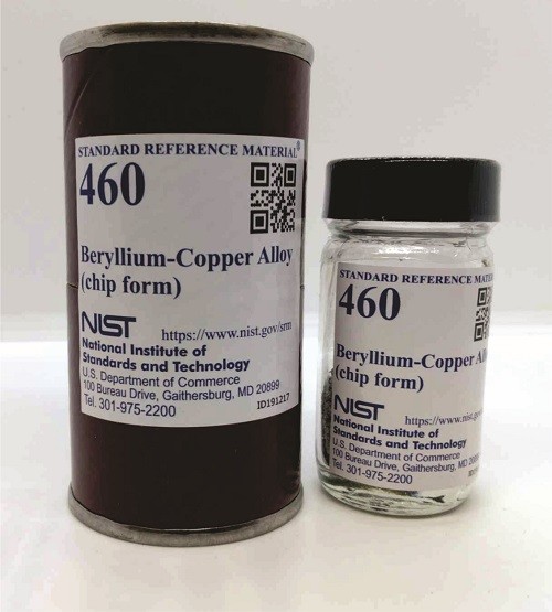 SRM 460 - 鈹銅合金標(biāo)準(zhǔn)品